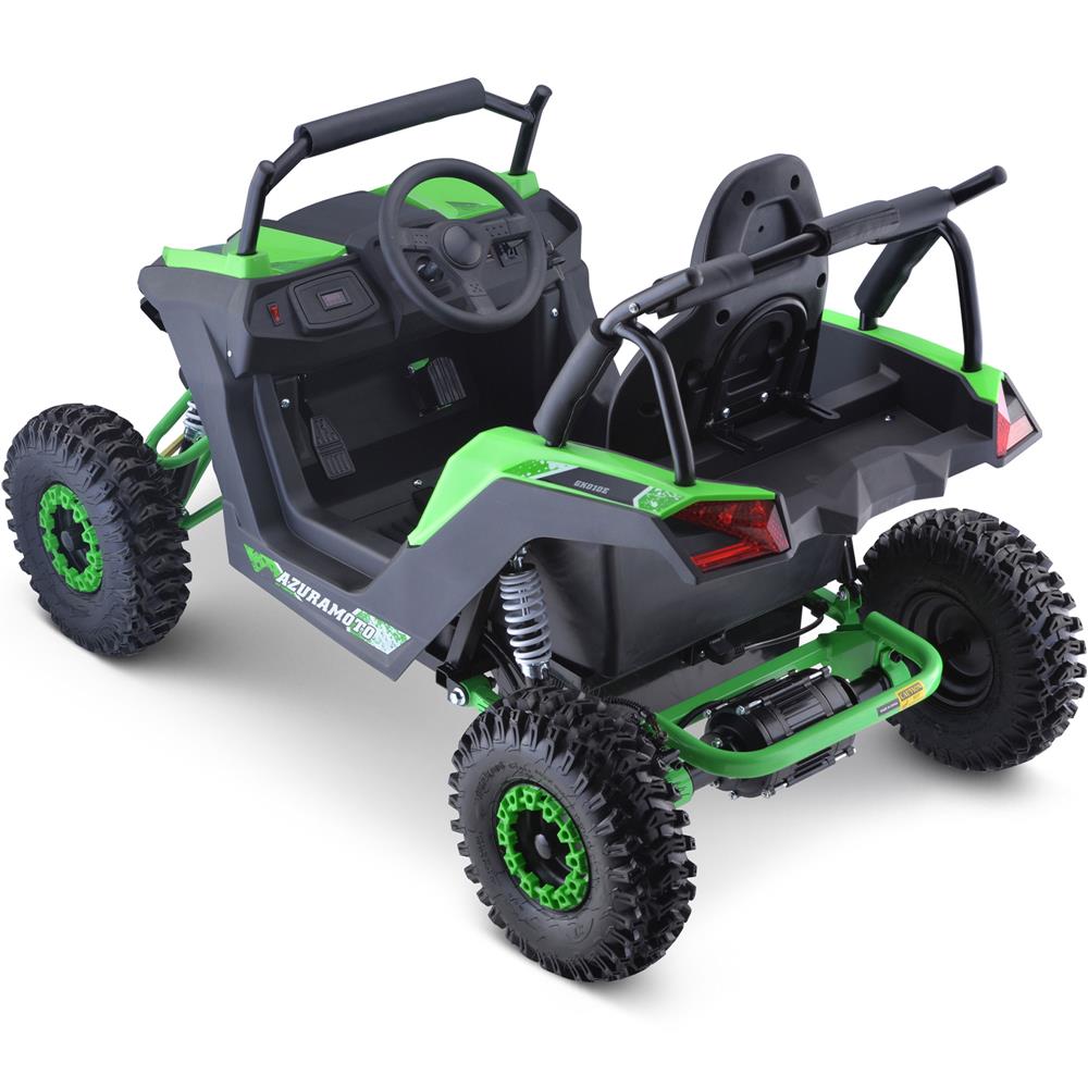 MotoTec RAIDER 1200W 48V Full Suspension Kids' Electric Utility Vehicle UTV