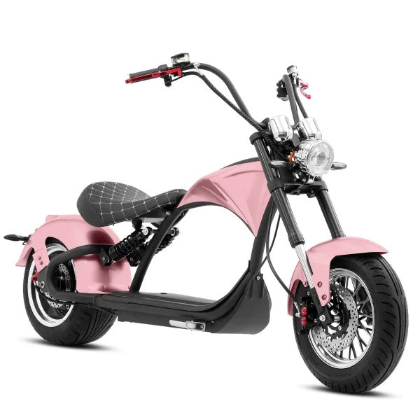 LinksEride M1P Citycoco 2000W 60V 30Ah Full Suspension Fat Tire Lithium Electric Scooter