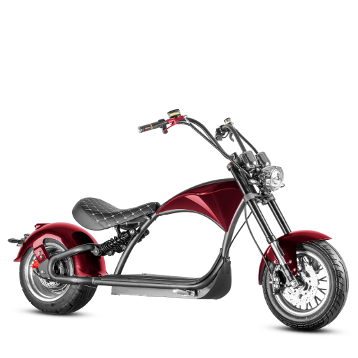 LinksEride M1P Citycoco 2000W 60V 30Ah Full Suspension Fat Tire Lithium Electric Scooter