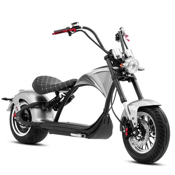 LinksEride M1P Citycoco 2000W 60V 30Ah Full Suspension Fat Tire Lithium Electric Scooter