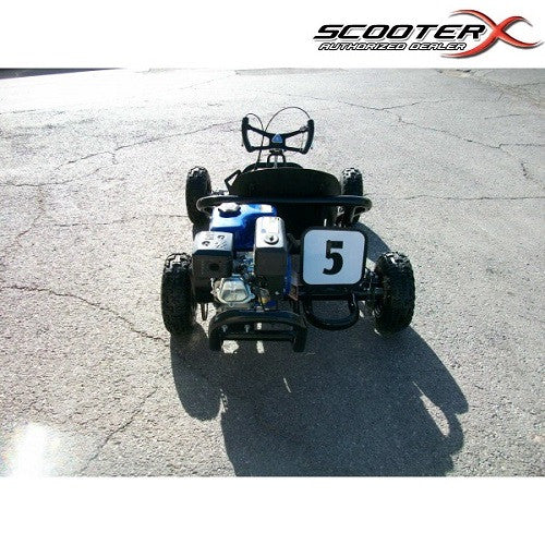 ScooterX Sport Kart 196cc 6.5hp Off Road Gas Go Kart, Ships to California