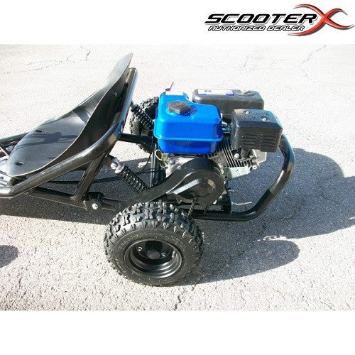 ScooterX Sport Kart 196cc 6.5hp Off Road Gas Go Kart, No Cali Shipping