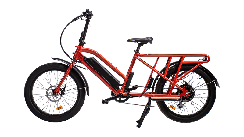 2024 Biktrix Skycap 2 750W 48V 7 Speed Cargo Electric Bike, Rack & Fenders