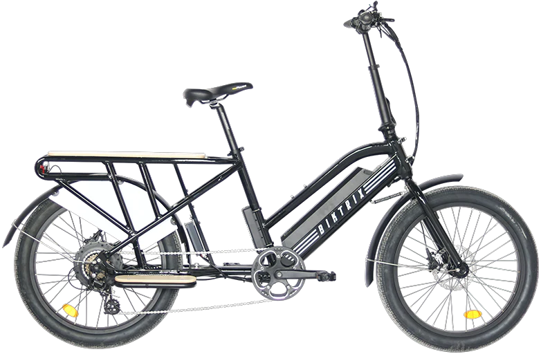 2024 Biktrix Skycap 2 750W 48V 7 Speed Cargo Electric Bike, Rack & Fenders