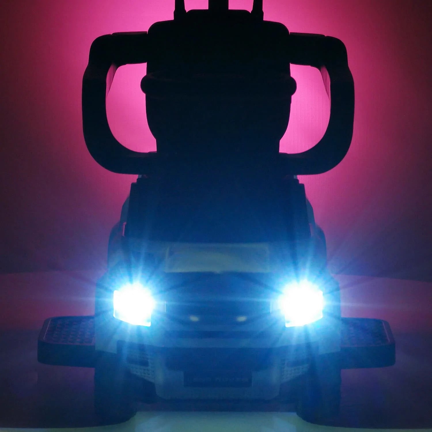 Moderno Kids Land Rover Defender Ride-On Push Car, Sunshade Canopy