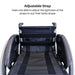 Active Manual Adjustable Wheelchair, Footrest, Foldable Push Handle - Upzy.com