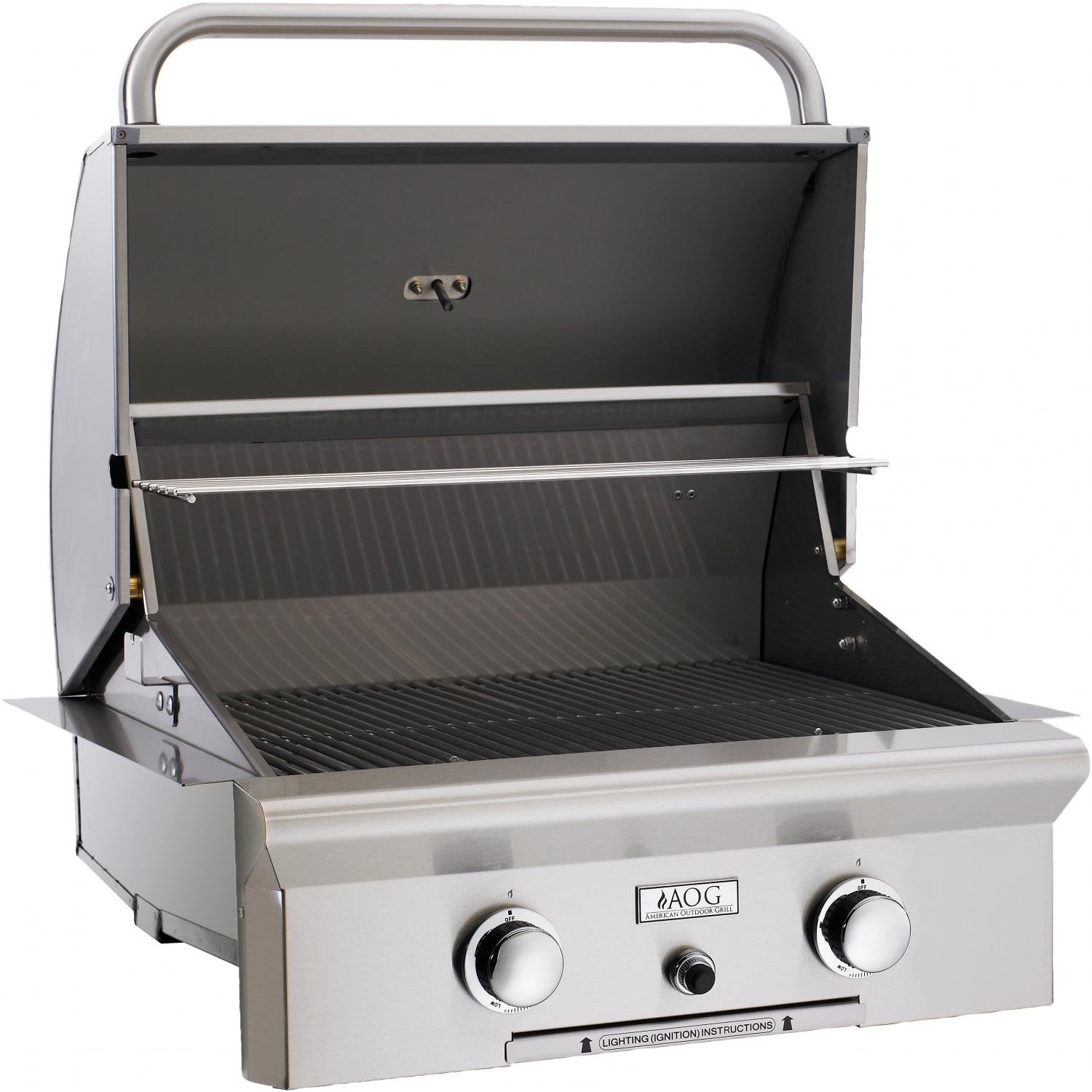 AOG T-Series 24" BUILT-IN Outdoor Natural Gas Grill - Upzy.com