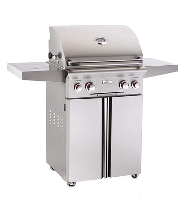 AOG T-Series 24" PORTABLE Outdoor Freestanding 3-Burner Gas Grill - Upzy.com