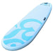 Atom Inflatable Stand Up Paddle Board SUP Package 10'x33"x6" Yoga Blue 83002 - Upzy.com