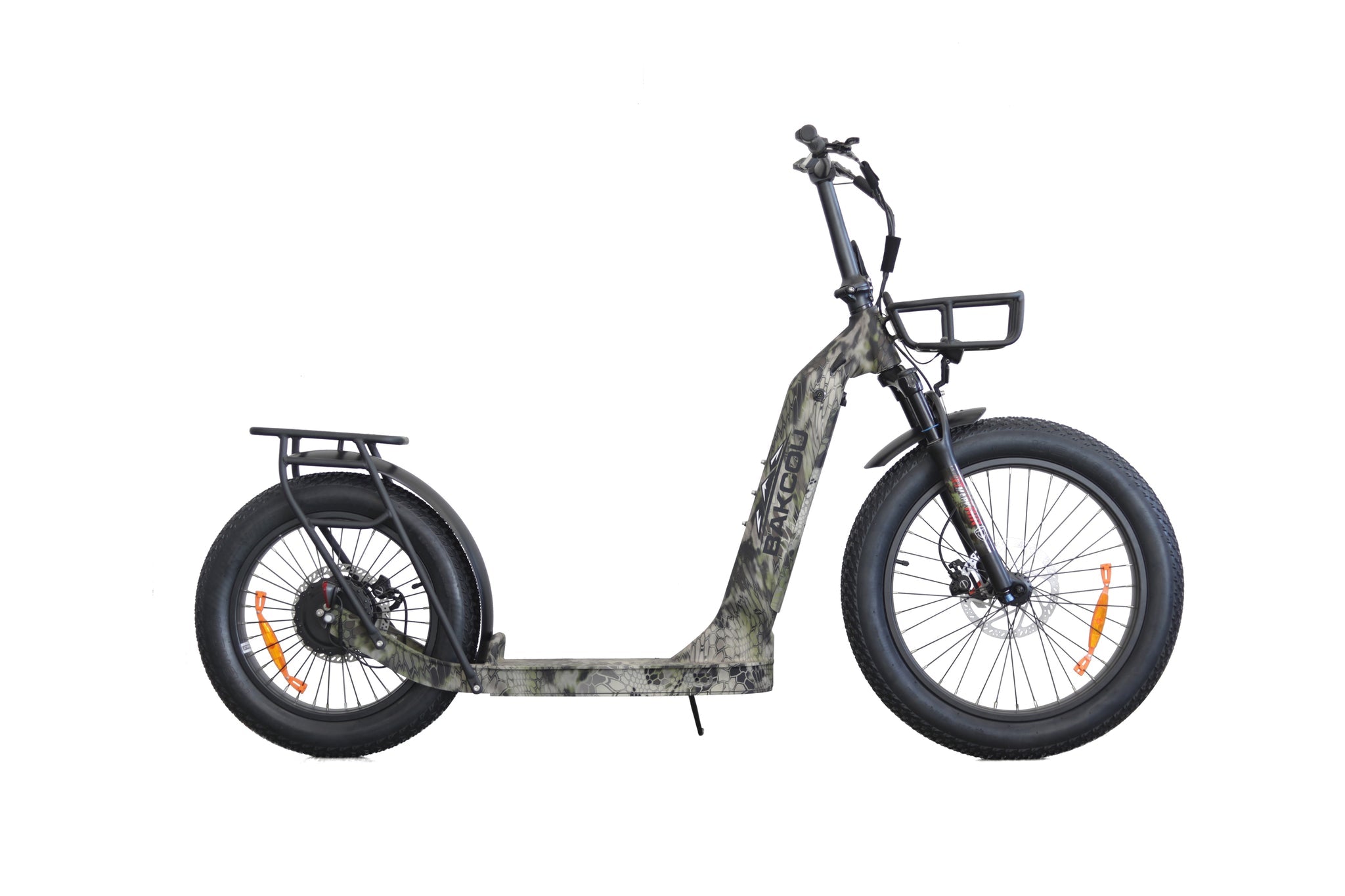 Bakcou Timberwolf 750W 48V Folding Handlebar Electric Scooter - Upzy.com