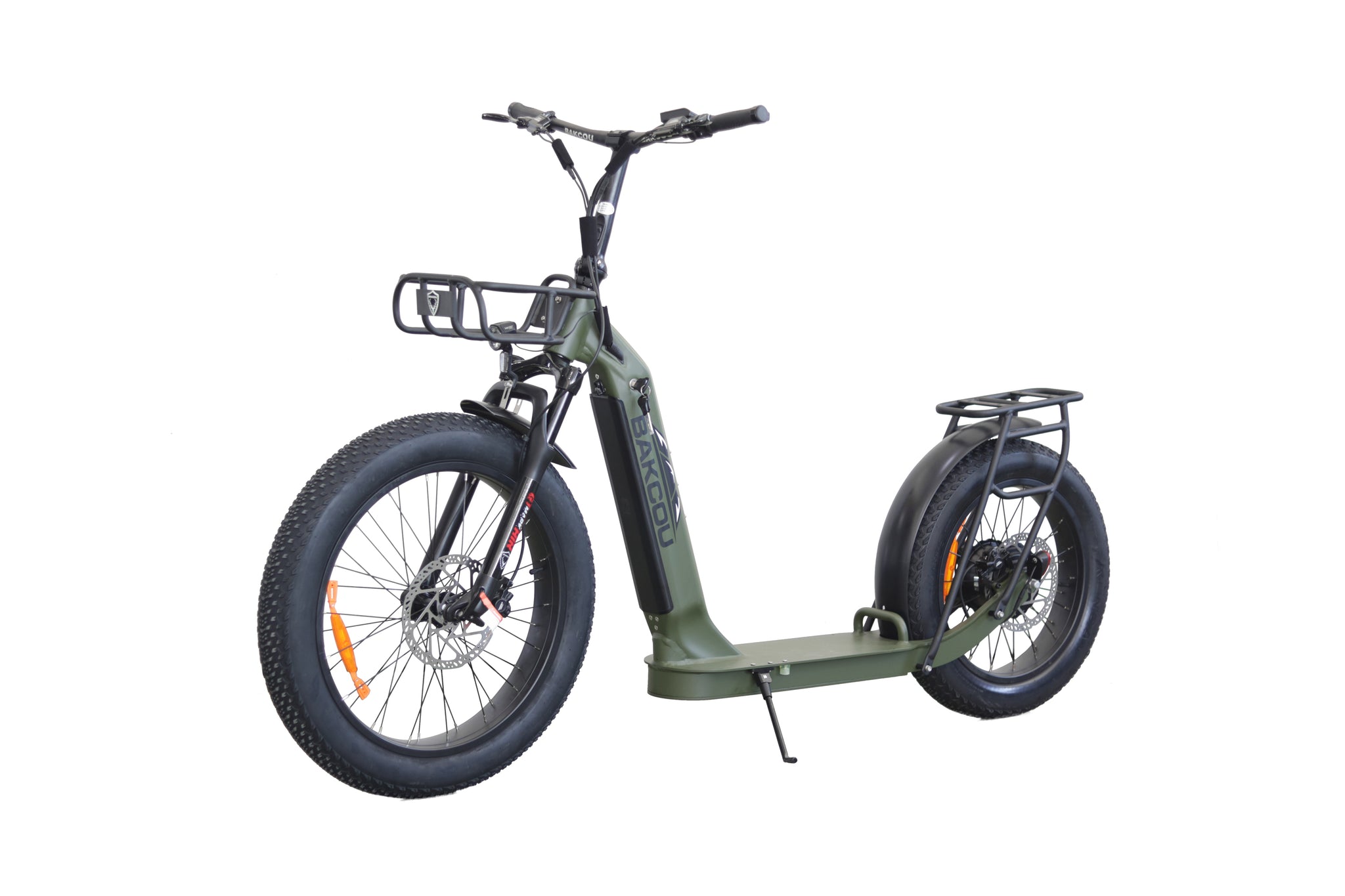 Bakcou Timberwolf 750W 48V Folding Handlebar Electric Scooter - Upzy.com