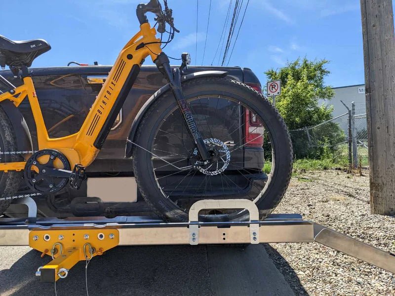 electric bicycle carriers Biktrix Fat Tire Electric Bike Hitch Rack — Upzy.com