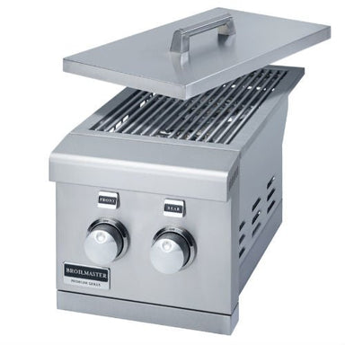 Broilmaster BSABF12N Stainless Steel 12" Double Side Gas Burner - Upzy.com