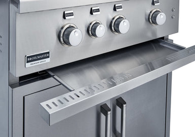 Broilmaster BSG262N 26" Built-In Gas Grill, 2 Burners, Work Lights, LED Controls - Upzy.com