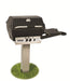 Broilmaster P3PK6N Gas Grill w/Stainless Steel In-Ground Post & Side Shelf - Upzy.com