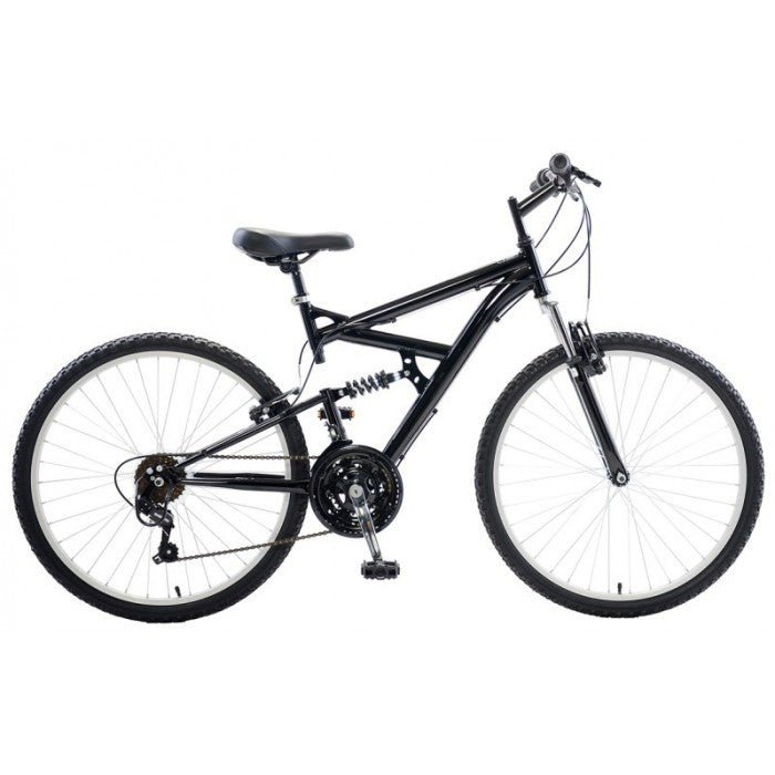 Cycle Force Dual Suspension 26" Wheels 18 Speed Men's Mountain Bicycle - Upzy.com