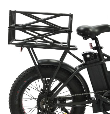 Ecotric BA-002 Large Rear Bike Basket Easy Assembly - Upzy.com