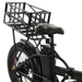 Ecotric BA-002 Large Rear Bike Basket Easy Assembly - Upzy.com
