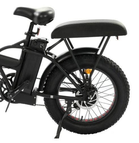 Ecotric BA-003 Passenger Cushion Saddle Seat for Folding E-Bikes - Upzy.com