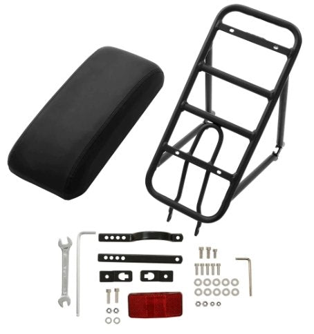 Ecotric BA-003 Passenger Cushion Saddle Seat for Folding E-Bikes - Upzy.com