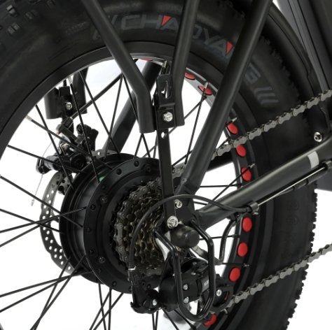 Ecotric BA-003 Passenger Cushion Saddle Seat for Folding E-Bikes - Upzy.com