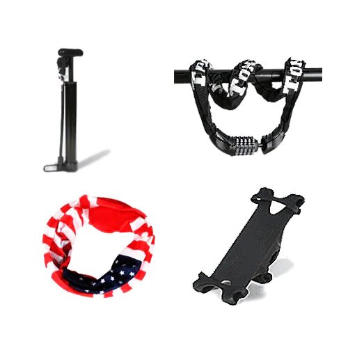 Ecotric Four-Pieces Suit Accessory Bundle, GIFTS-02 - Upzy.com