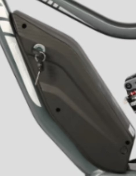 Ecotric SH-DC009-MB Lithium 48V 12Ah Battery for Tornado Electric Bike - Upzy.com