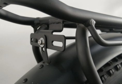 Ecotric SH-HHJ002-MB Rear Rack and Front & Rear Fenders, 26" Fat Tire and Rocket - Upzy.com