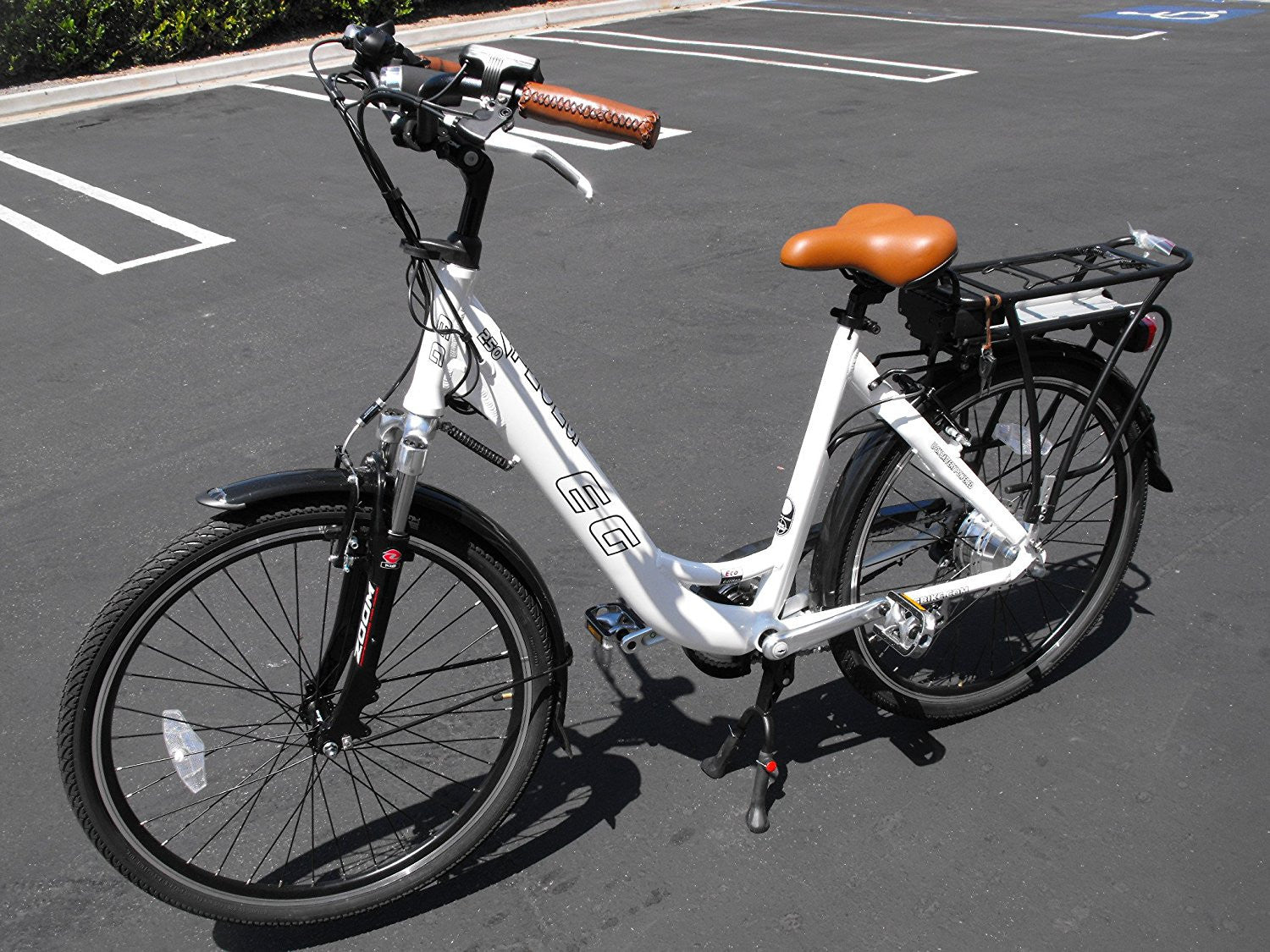 EG Bike Athens 350DX 36V 350W Step-Through Lithium Electric Bike - Upzy.com