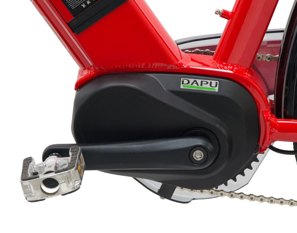 EG Bike Geneva 500MX 48V 14Ah Mid Drive Step-Thru Electric Bike - Upzy.com