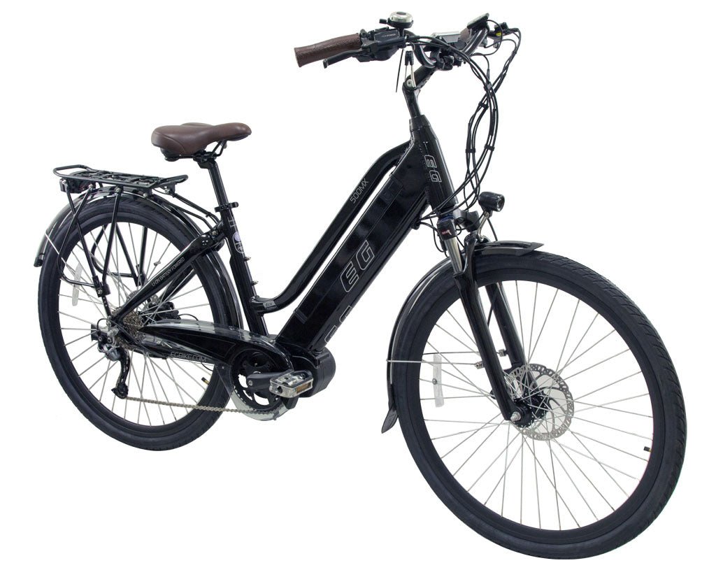 EG Bike Geneva 500MX 48V 14Ah Mid Drive Step-Thru Electric Bike - Upzy.com