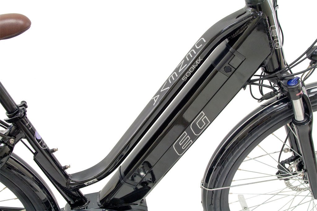 EG Bike Geneva 500MX 48V 14Ah Mid Drive Step-Thru Electric Bike - Upzy.com