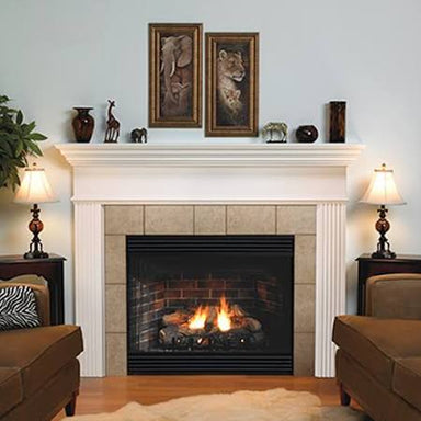 Empire BVP42FP 42" Keystone Premium B-Vent 30,000 BTUs Gas Fireplace - Upzy.com