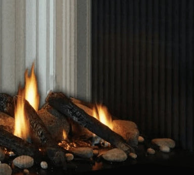 Empire DG36MX Logset and Stone Media Kit, Embers and Fireplace Floor - Upzy.com