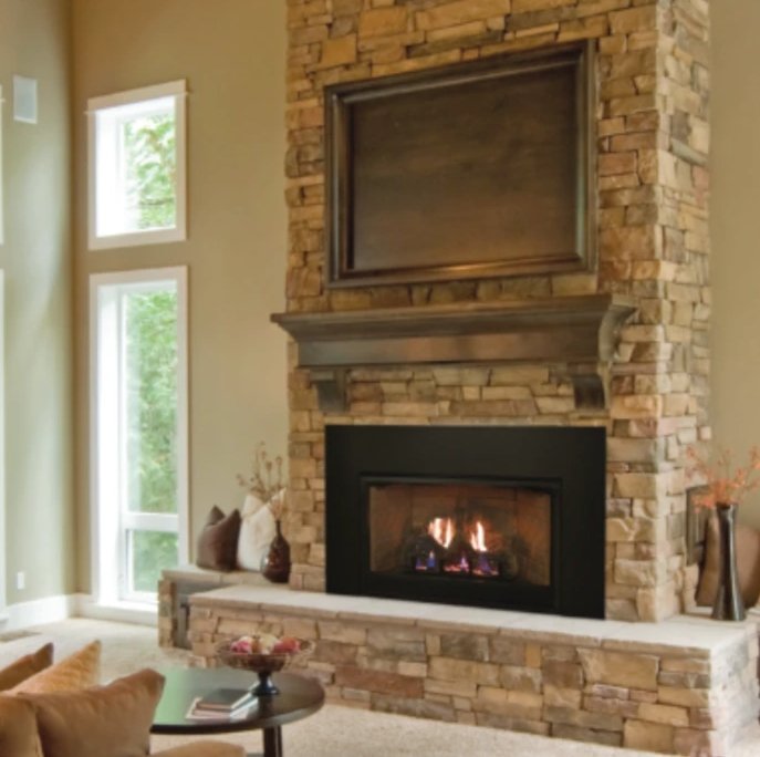 Empire Innsbrook VFPC20 Small Vent-Free VF Gas Fireplace Insert - Upzy.com