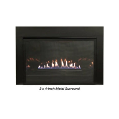 Empire LOFT VFLC20 Small Vent-Free Fireplace Insert Black Reflective Liner - Upzy.com