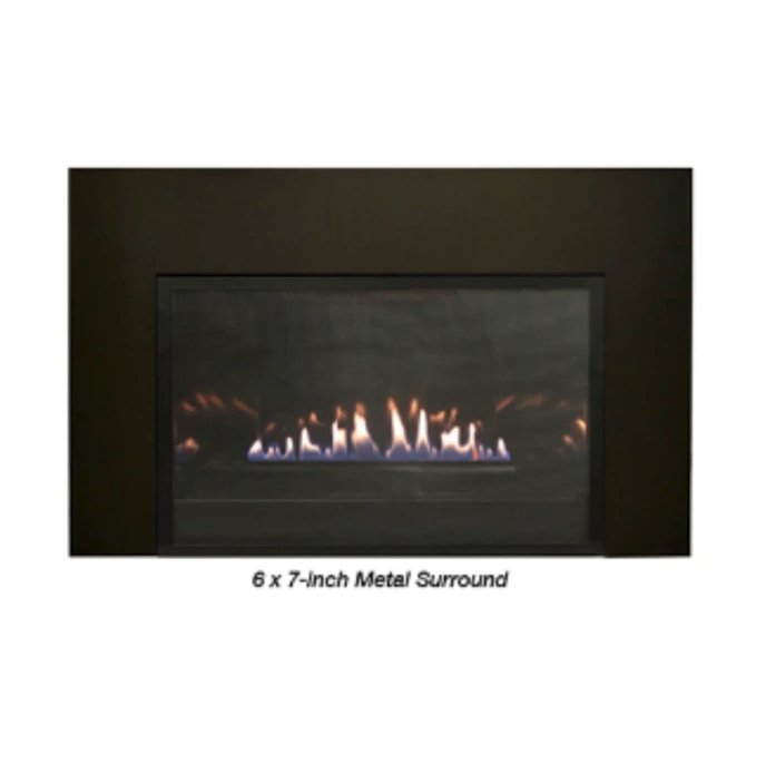 Empire LOFT VFLC28 Medium Vent-Free Fireplace Insert Black Reflective Liner - Upzy.com