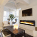 Empire Nexfire Linear Electric Fireplace, On/Off/Color Remote - Upzy.com