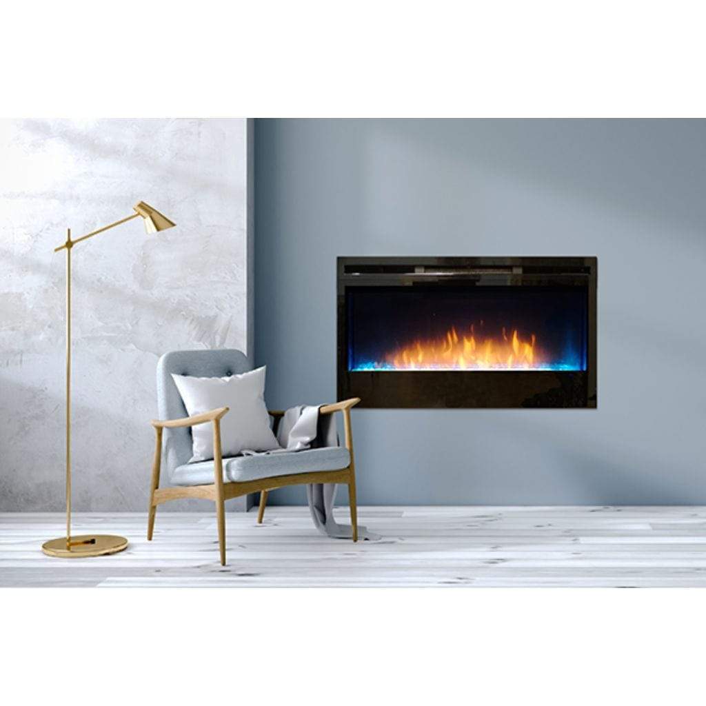 Empire Nexfire Linear Electric Fireplace, On/Off/Color Remote - Upzy.com