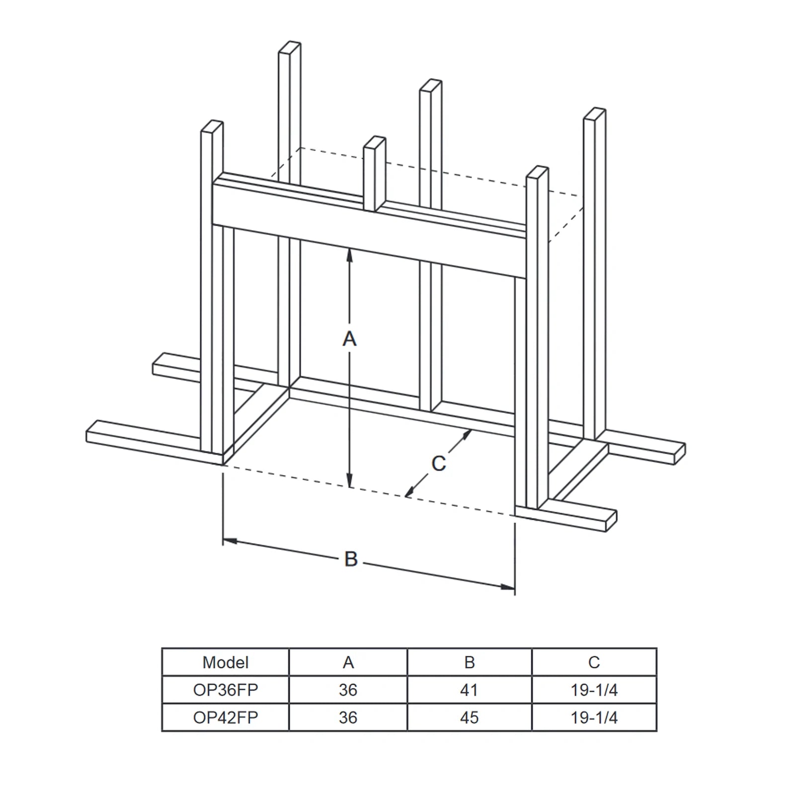 Empire OP36FP 36" Carol Rose Coastal Premium Vent-Free Outdoor Gas Fireplace - Upzy.com