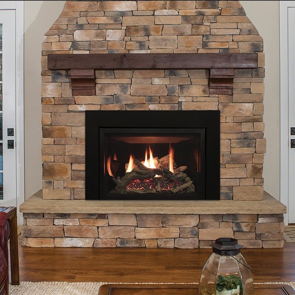 Empire Rushmore 30" DVCT30CBN95 Direct-Vent Gas Fireplace Insert - Upzy.com