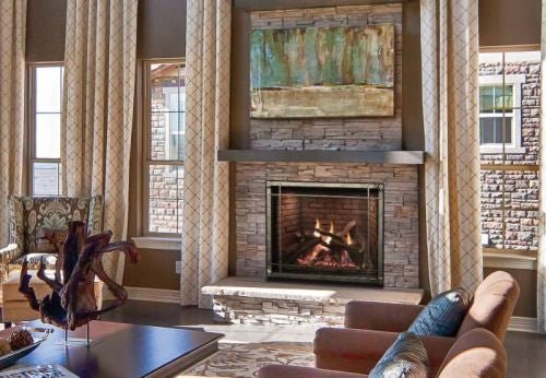 Empire Rushmore DVCT40CBP 40" Clean Face Direct-Vent Gas Fireplace - Upzy.com