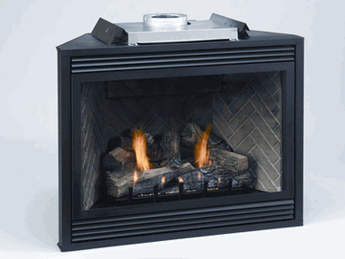Empire Tahoe 42" Premium Vent-Free Gas Fireplace w/Direct Ignition Blower, DVP42FP51N - Upzy.com