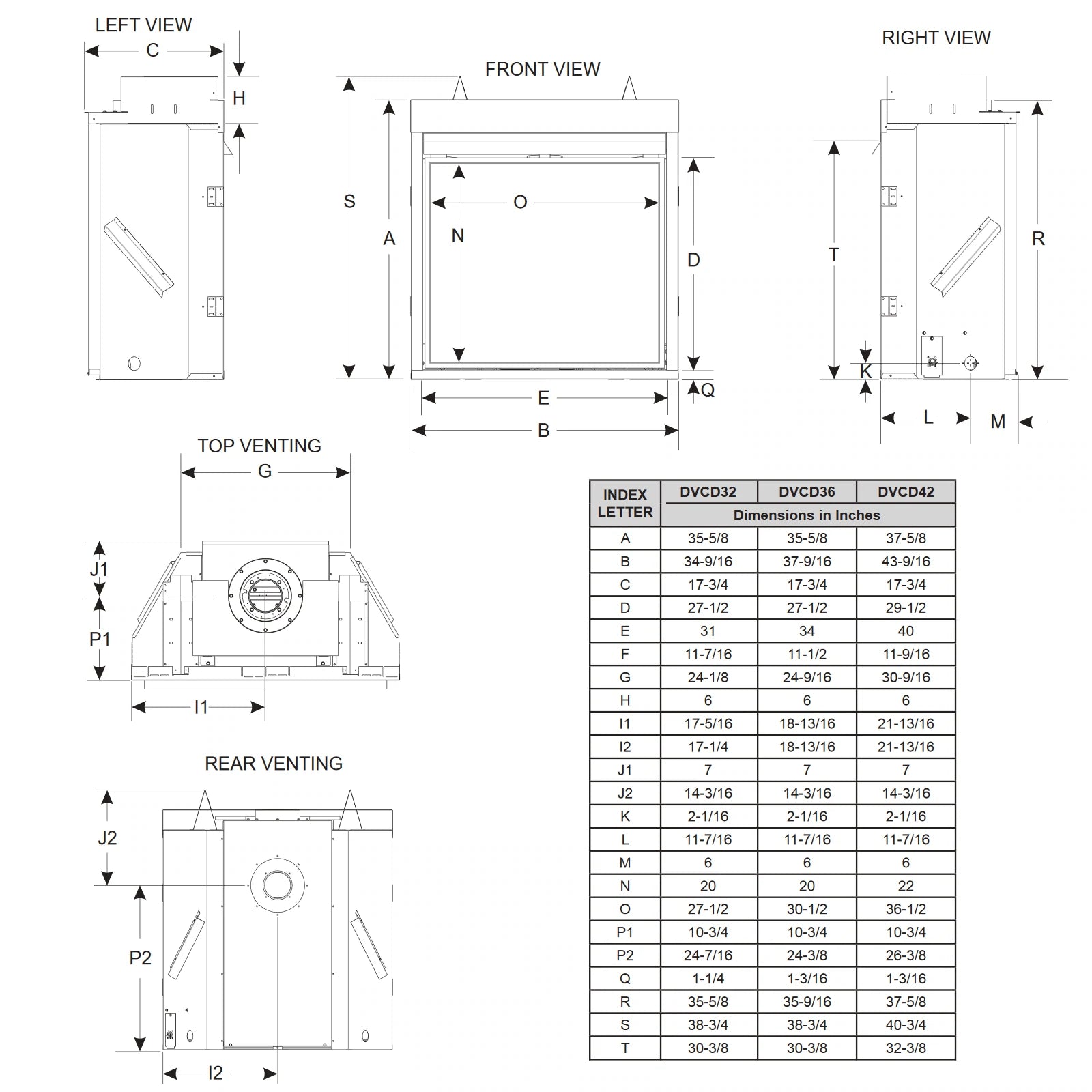 Empire Tahoe DVCD36FP 36" Deluxe Clean Face Direct Vent Gas Fireplace - Upzy.com