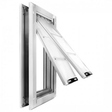 Endura Patio Pacific DOUBLE FLAP, DOOR MOUNT Pet Door - Upzy.com