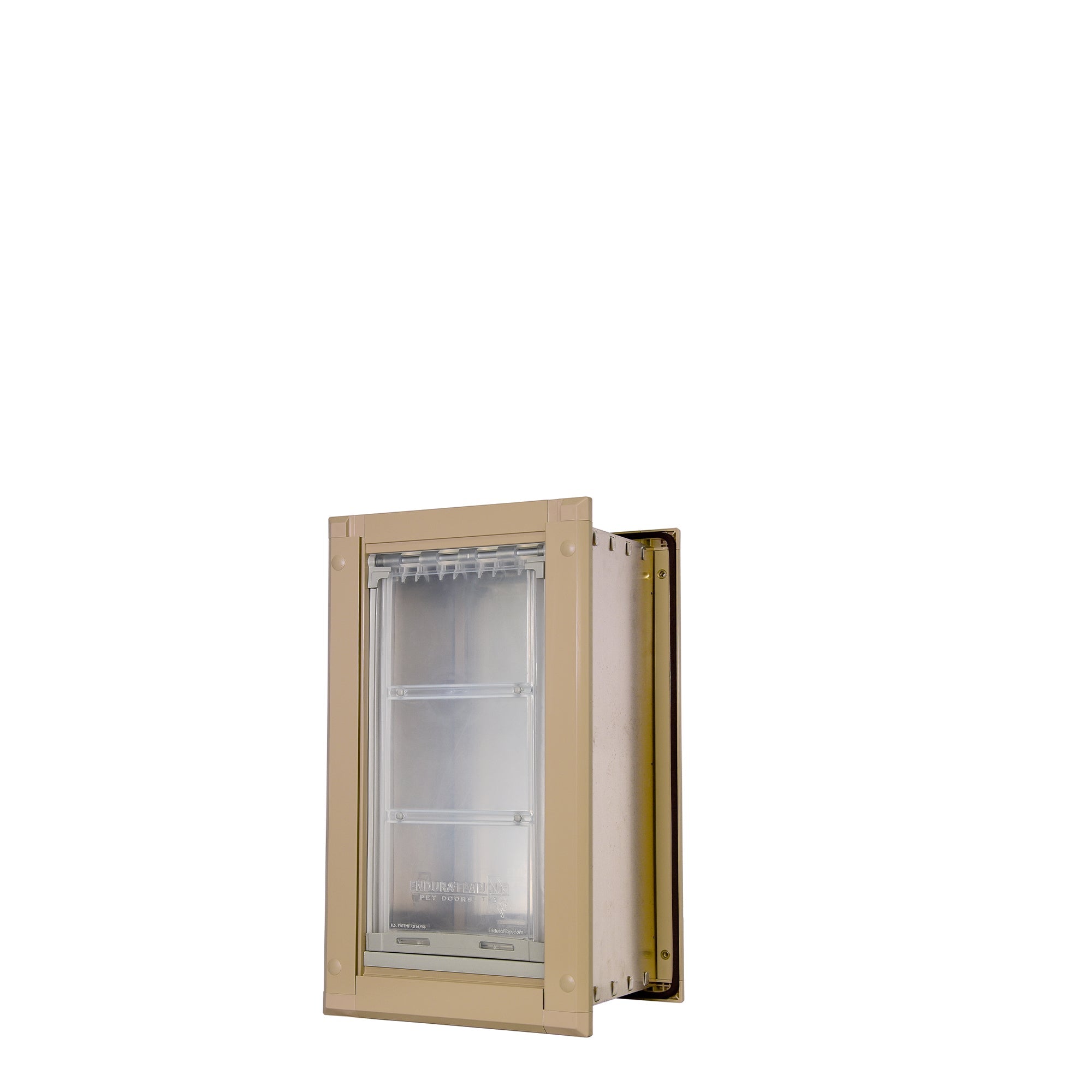 Endura Patio Pacific DOUBLE FLAP, WALL MOUNT Pet Door - Upzy.com