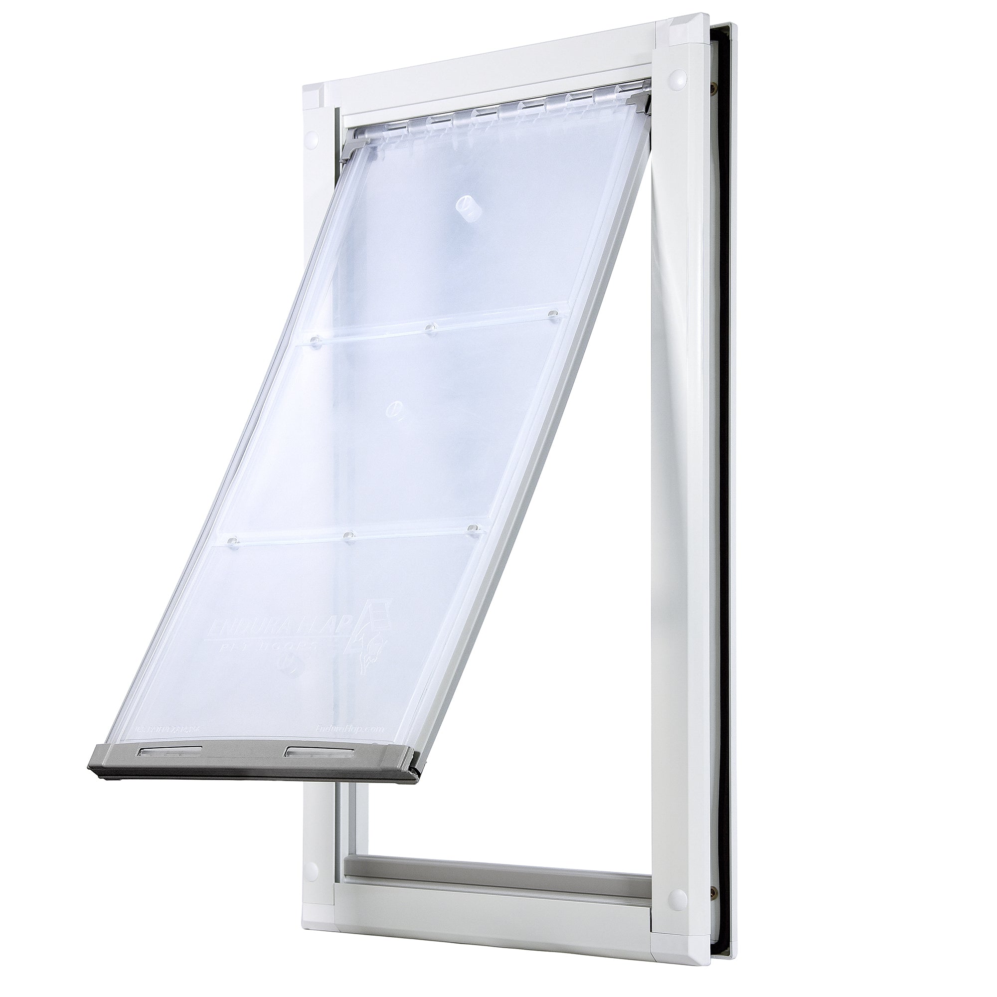 Endura Patio Pacific SINGLE FLAP, DOOR MOUNT Pet Door - Upzy.com
