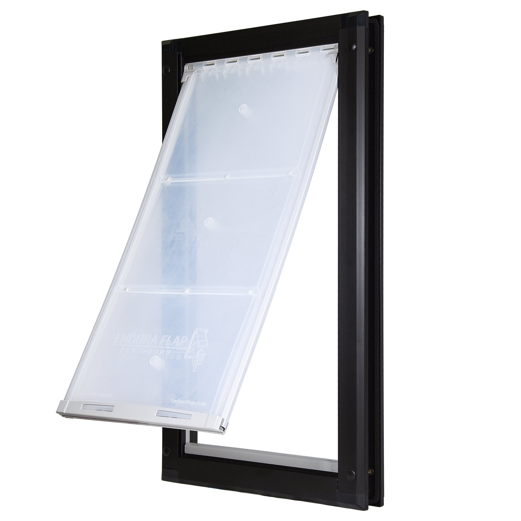 Endura Patio Pacific SINGLE FLAP, DOOR MOUNT Pet Door - Upzy.com