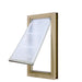 Endura Patio Pacific SINGLE FLAP, DOOR MOUNT Pet Door - Upzy.com