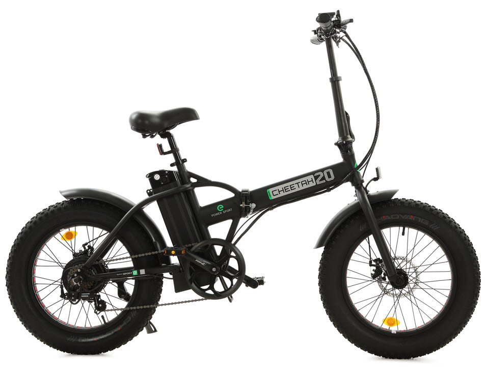 2026 Ecotric 500W 48V 7 Speed Fat Tire Folding Electric Bike FAT20S900 —